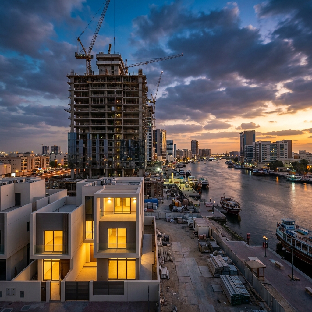 építkezés — professzionális ingatlanfotó