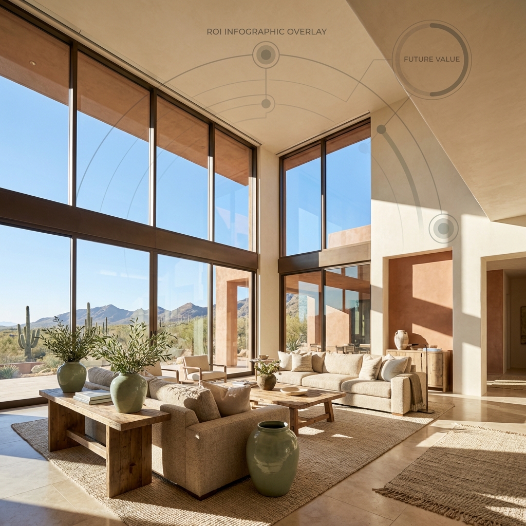 dubaji villa, prémium — professzionális ingatlanfotó